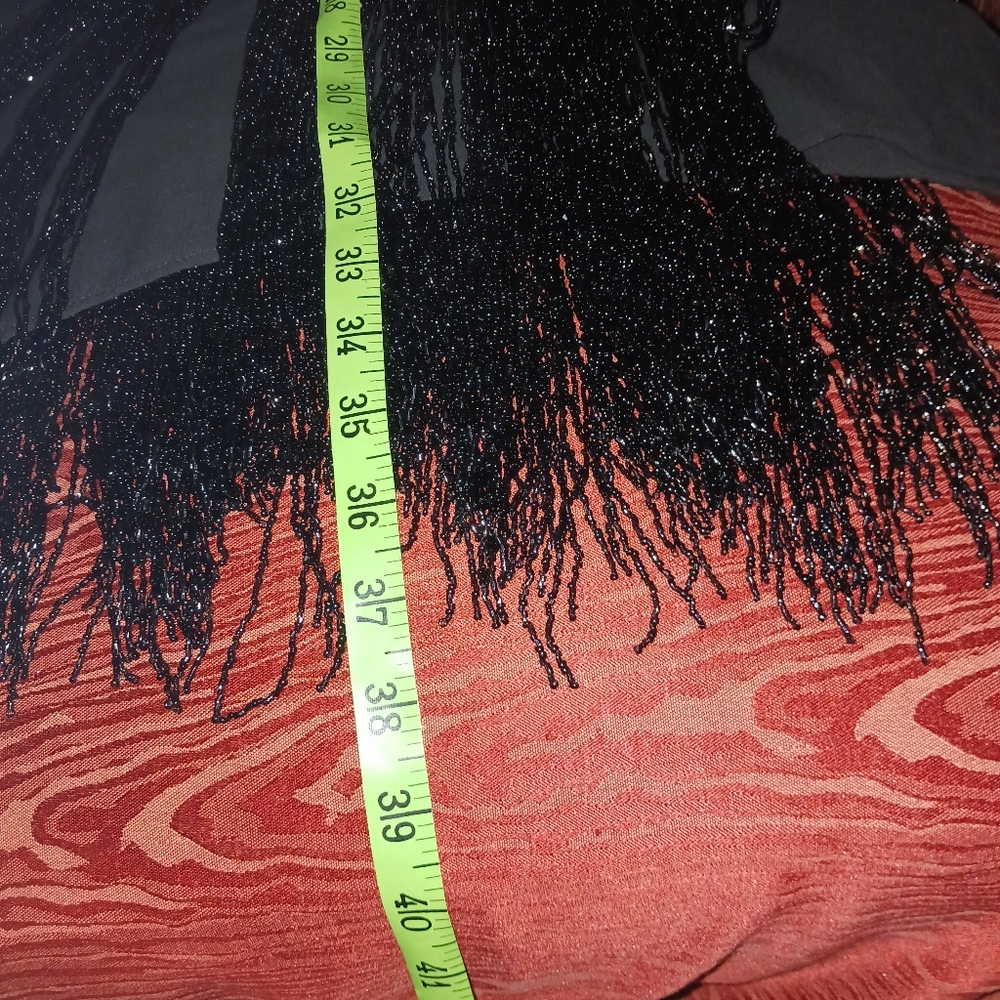 POLO RALPH LAUREN Black Long Beaded Skirt Women's Sz 4 NWT - Picture 14 of 14